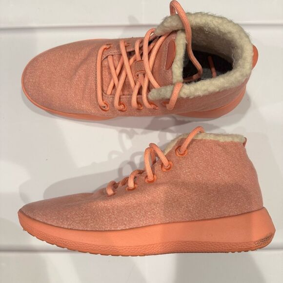 Allbirds men\'s Wool Runner-up Mizzle Fluffs Calm Coral 10 main image 8